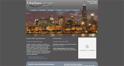 Desktop Screenshot of lakeshoreconcepts.com
